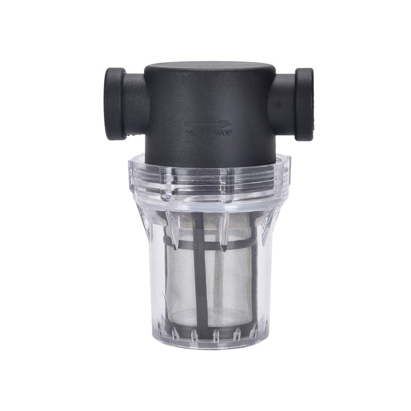 IMXMI Water Filter, 1/2''Twist-On Pipe Strainer, Nylon PA66 cover, PC bowl, 304 Stainless Screen(1/2''80 Mesh Female water filter) - Image 2